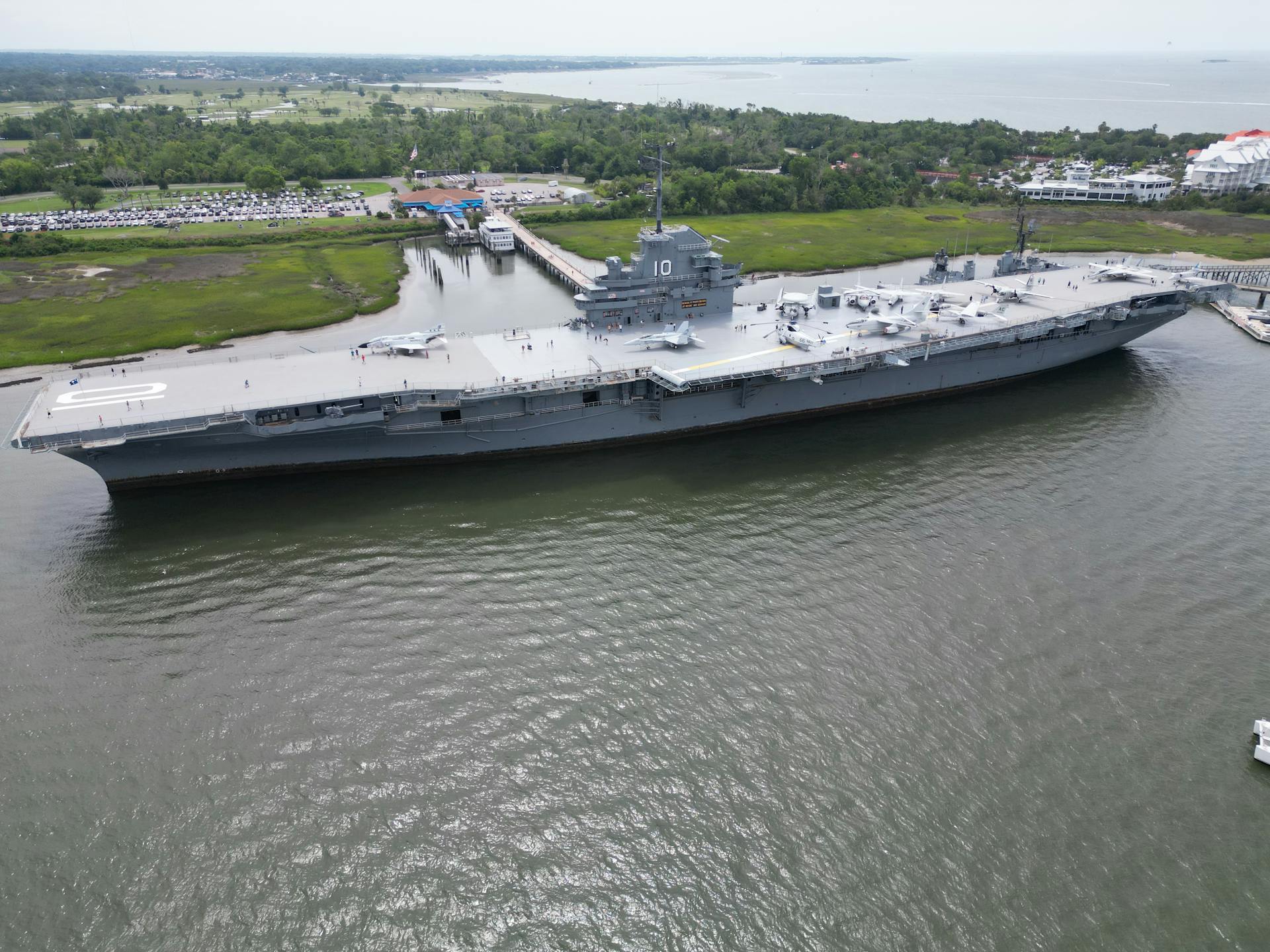 Marine and Shipbuilding — aircraft carrier shipyard
